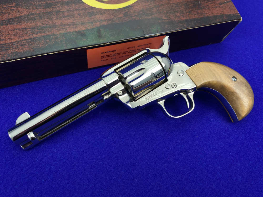 Colt Single Action Army 45Colt Nickel *RARE BIRDSHEAD CUSTOM SHOP