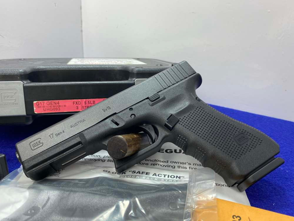 Glock 17 Gen 4 9mm Blk 4.49