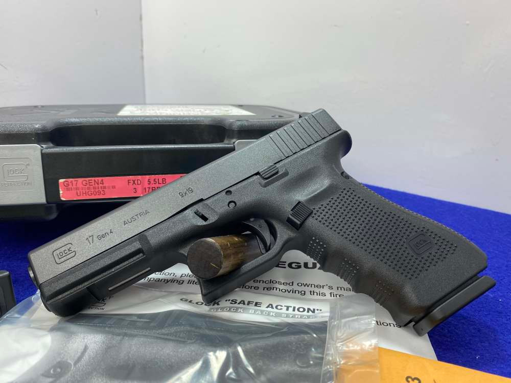 Glock 17 Gen 4 9mm Blk 4.49