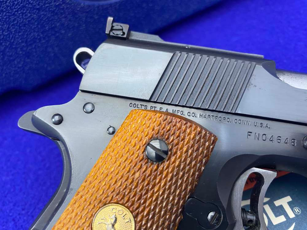 1984 Colt MK IV / Series 80 Gold Cup National Match .45ACP