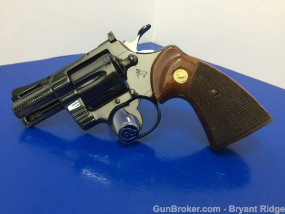 1981 Colt Python ULTRA RARE 2.5" Royal Blue - Bryant Ridge