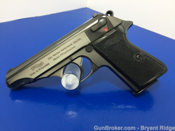 1982 Walther PP West German Made 9mm Kurz 