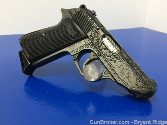 1972 Walther PPK/S De Luxe Finish FACTORY ENGRAVED .22lr - Bryant