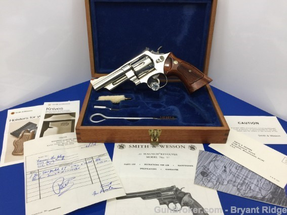 Smith & Wesson Model 57-0 SUPER RARE MODEL .41mag - Bryant Ridge