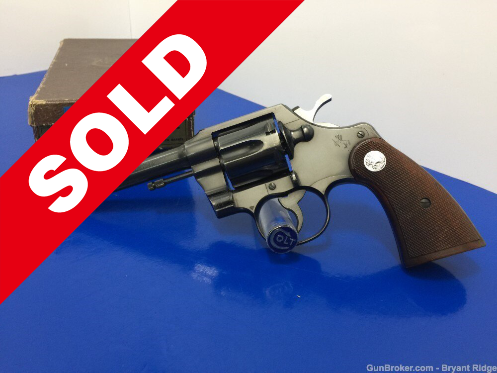 1955 Colt Official Police ROYAL BLUE - Bryant Ridge