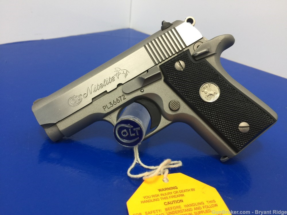 1993 Colt Nitelite .380acp RARE COLT CUSTOM SHOP 1 of only 200