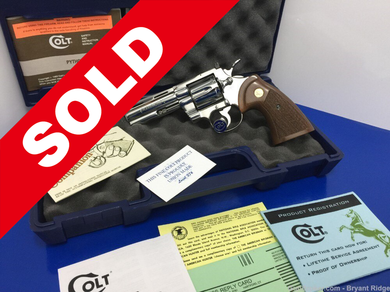 1983 Colt Python RARE 1st year Model 4