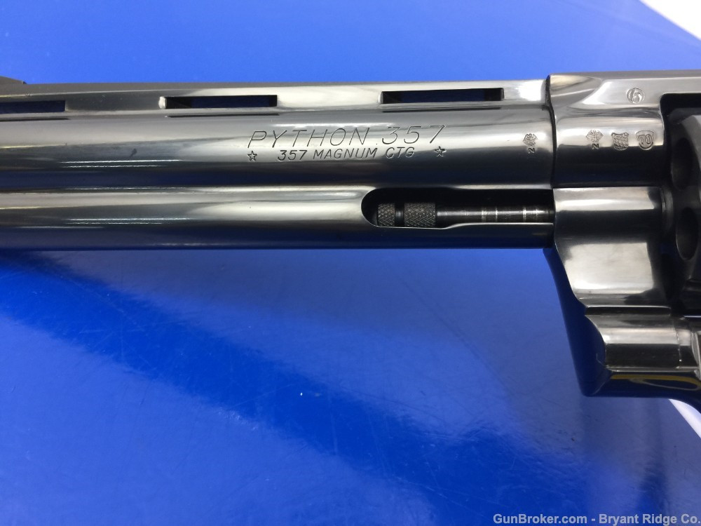 1970 Colt Python Royal Blue 6