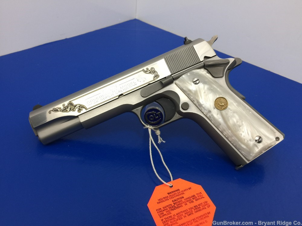 Colt Government Model 38 Super Blue Stallion Lew Horton - Bryant Ridge