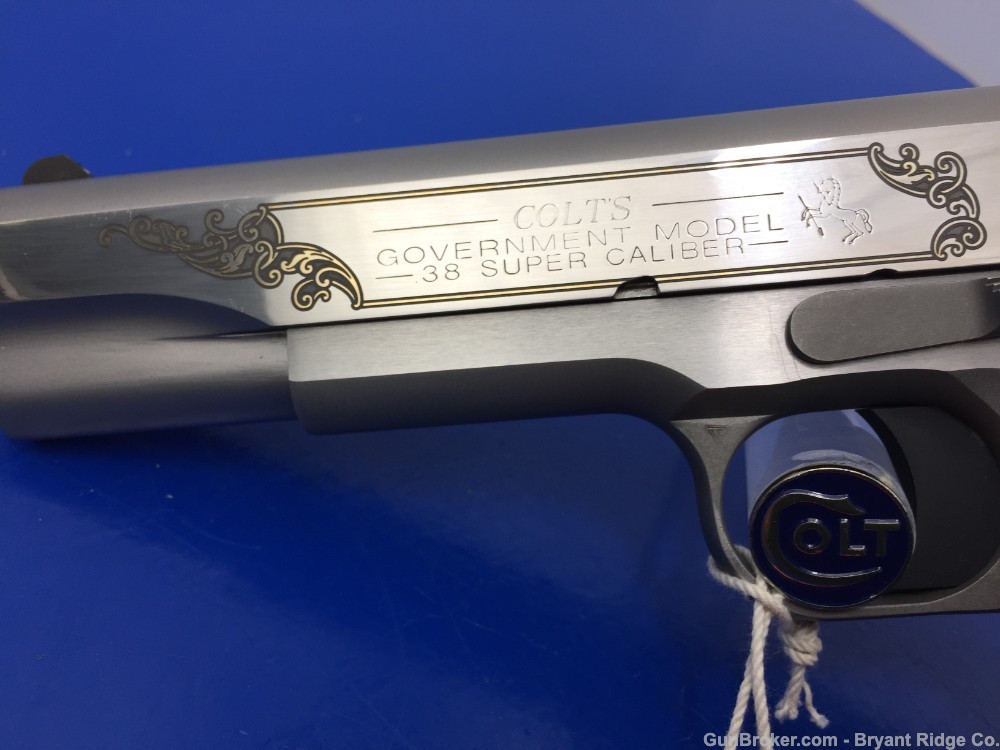 Colt Government Model 38 Super Blue Stallion Lew Horton - Bryant Ridge