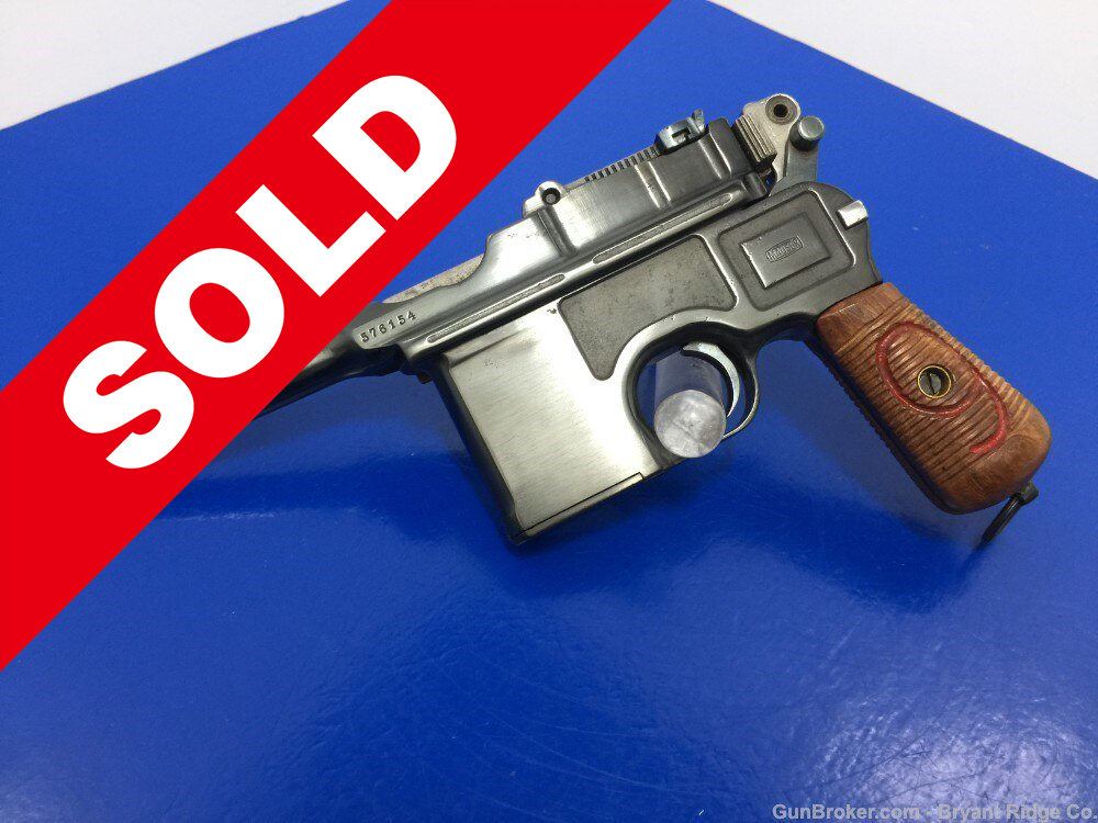 Mauser C96 Broom Handle RED NINE Model 9mm - Bryant Ridge