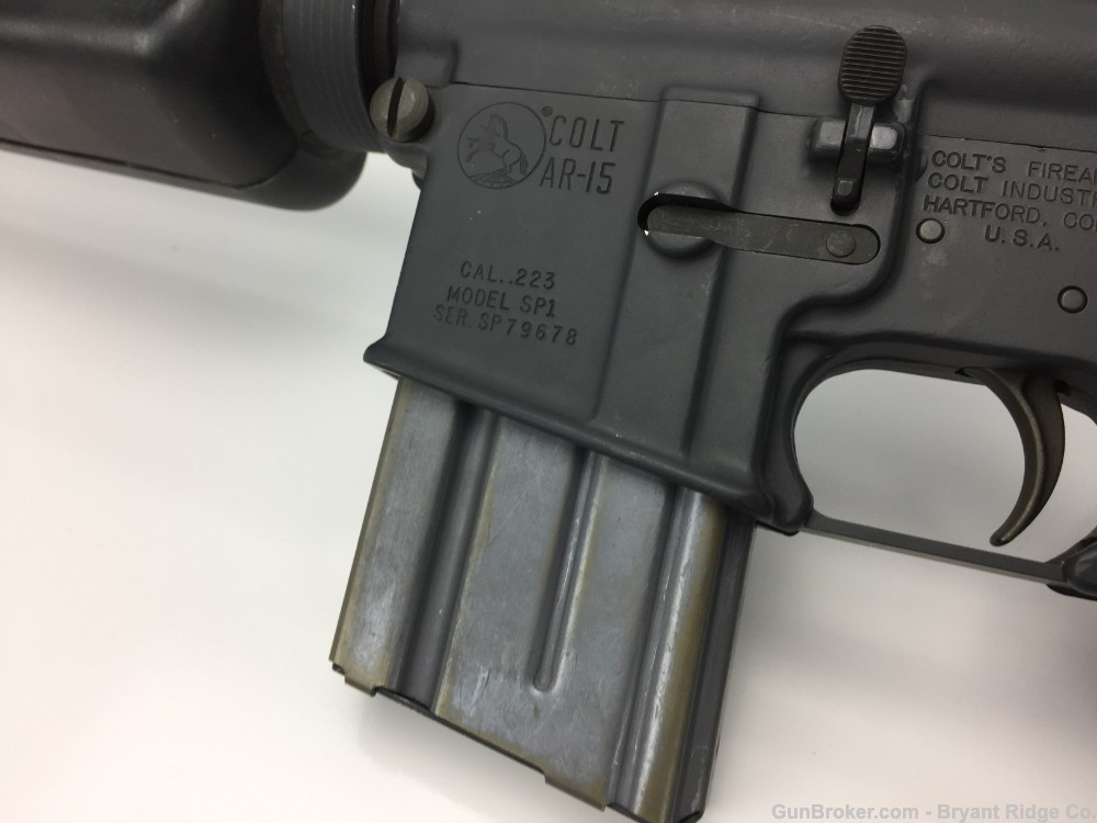 1977 Colt AR-15 SP-1 Model .223 Pre-Ban 5.56mm - Bryant Ridge