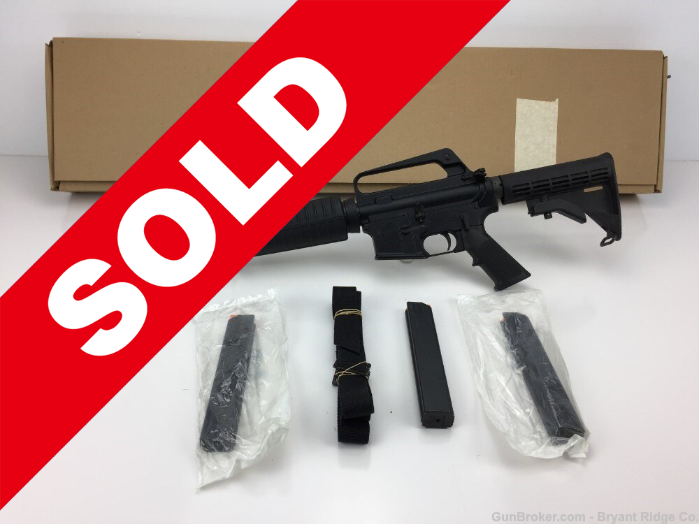 Colt AR15 Law Enforcement Only Stamped 9mm Carbine ULTRA RARE PRE
