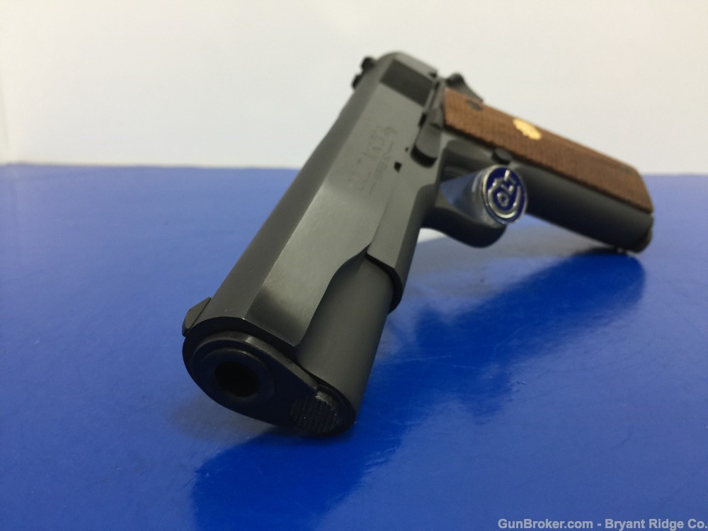 1984 Colt Government MK IV Series 80..*RARE 9mm ROYAL BLUE