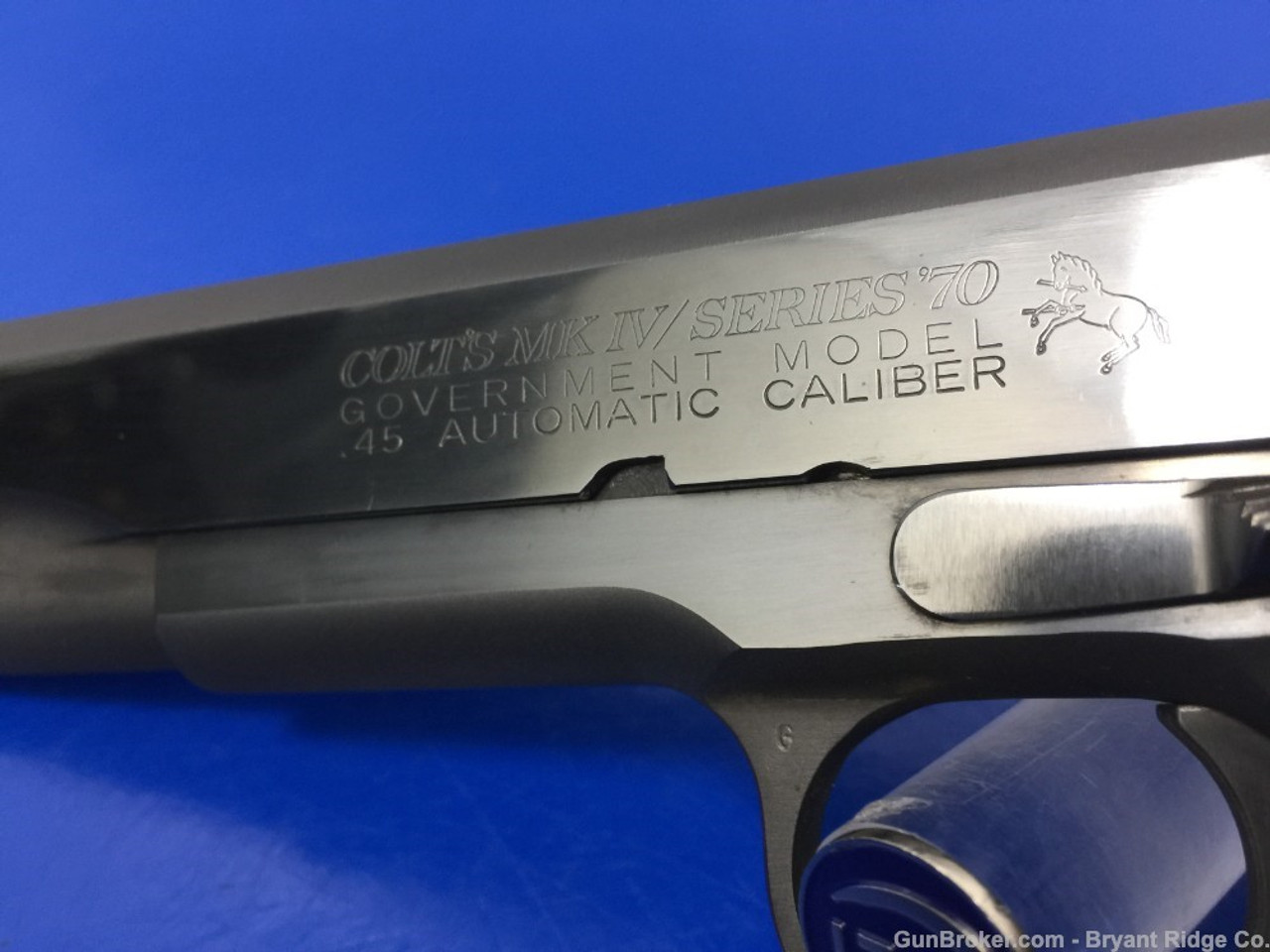Type mkⅣ/series70GOVERNMENT MODEL45 1980 Colt MKIV Series 70 Government Model .45 5