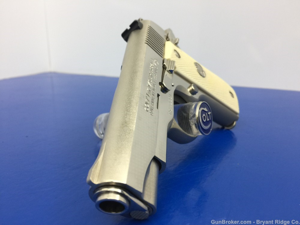 1985 Colt Government MKIV .380acp *NICKEL FINISH* - Bryant Ridge