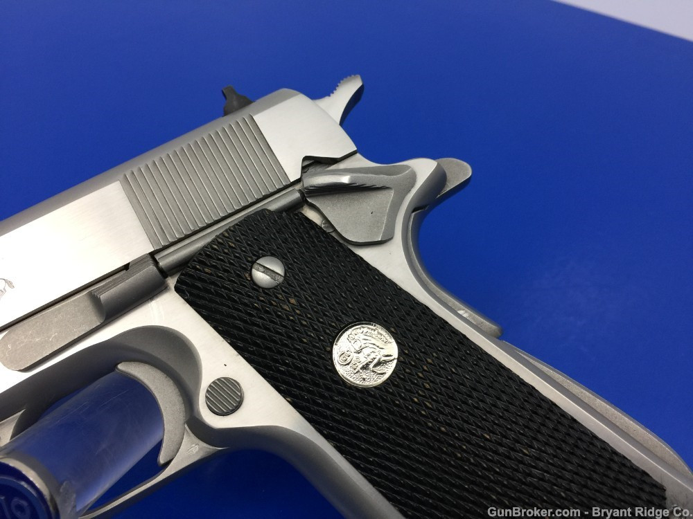 中古 美品 R.E.G. O-K ALL STAINLESS 45 SOLD* 1996 Colt Officers Acp MKIV Series 80 .45 Acp Stainless