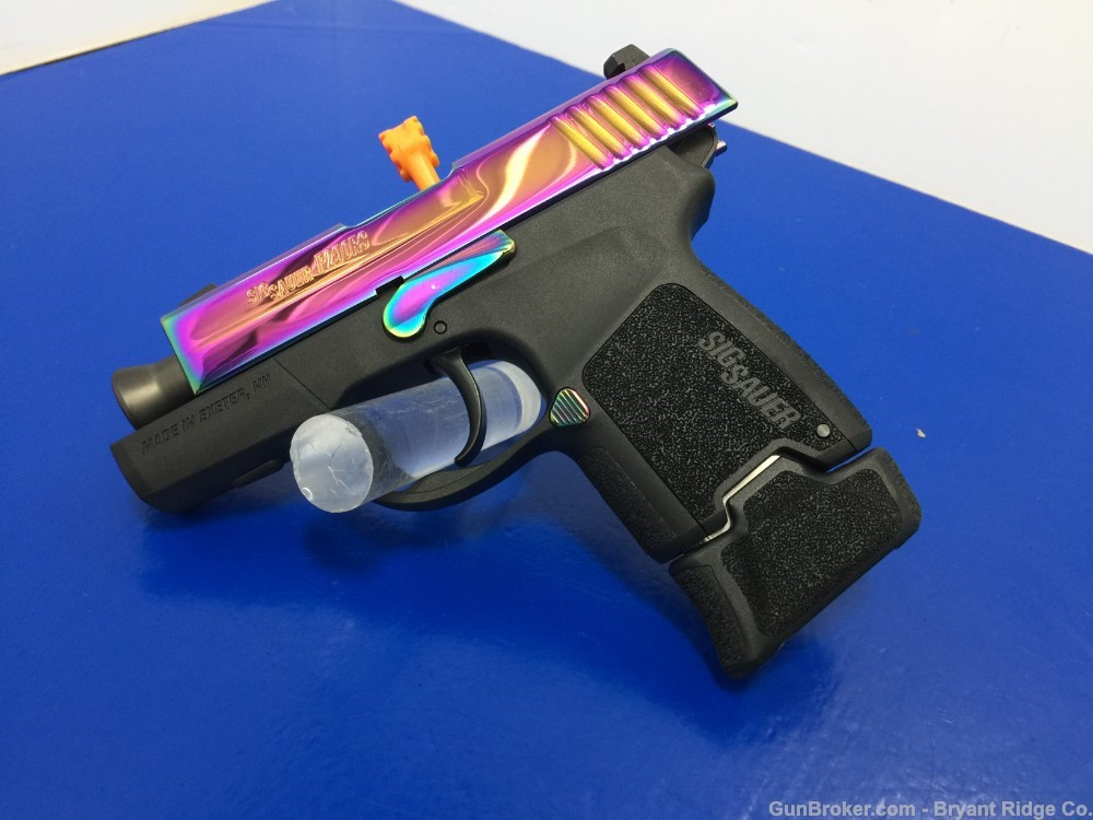 2013 Sig Sauer 290RS 9MM*BEAUTIFUL RAINBOW TITANIUM FINISH