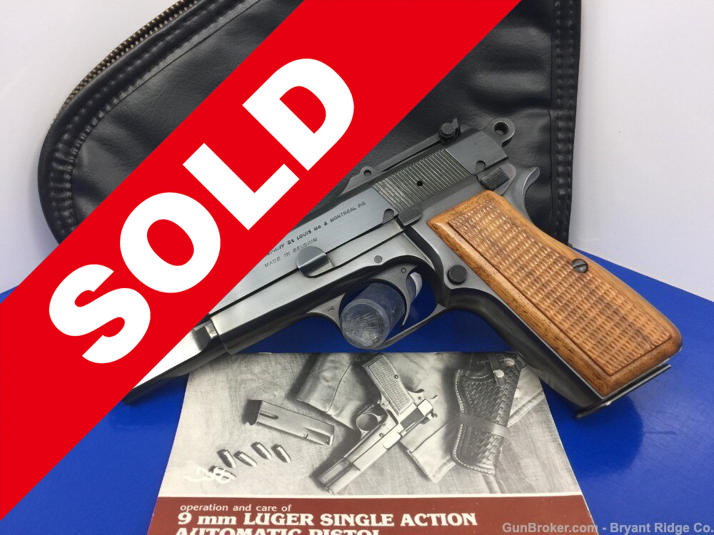 1968 Belgium Browning FN Hi-Power 9mm 