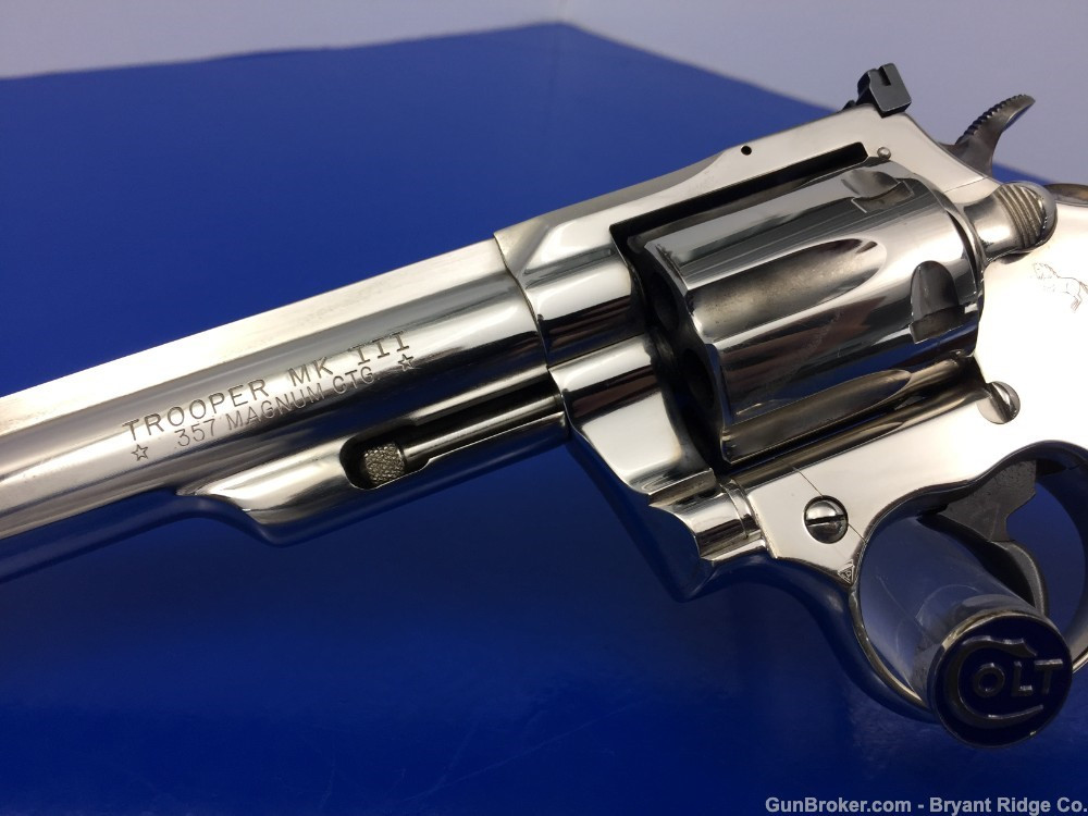 1973 Colt Trooper MKIII Nickel 6
