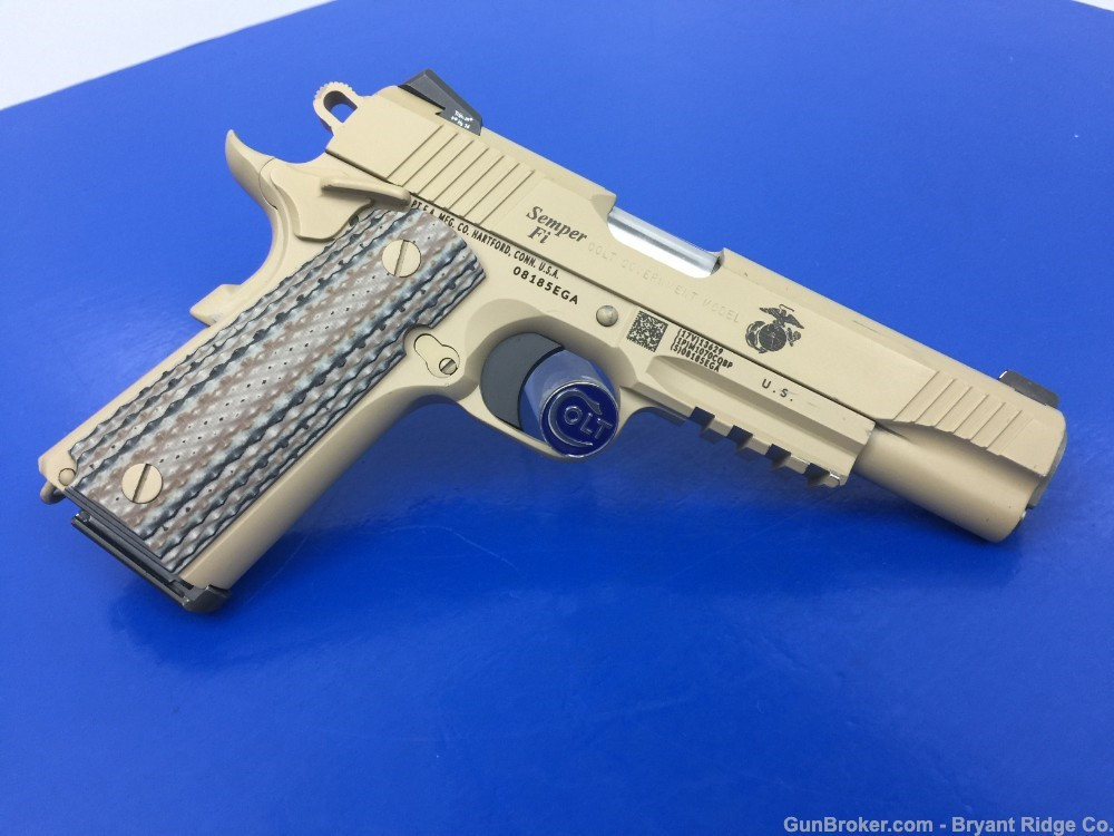 Colt M45A1 Close Quarter Battle USMC Marked Slide COLT CUSTOM SHOP