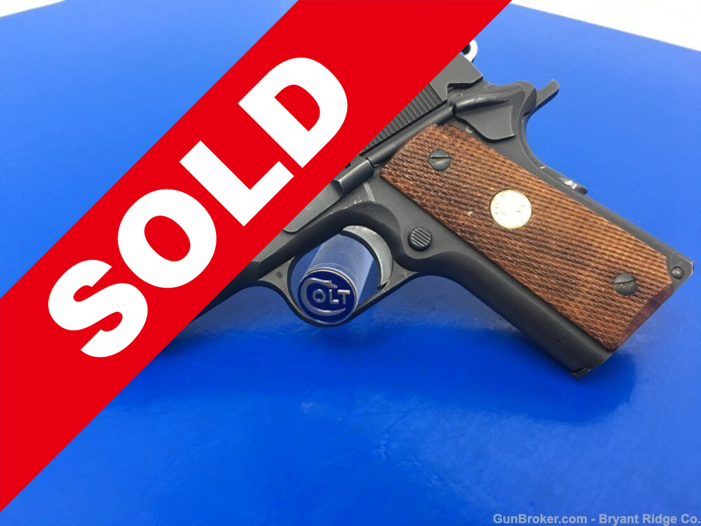 1985 Colt Officers ACP Series 80 .45acp 3.5