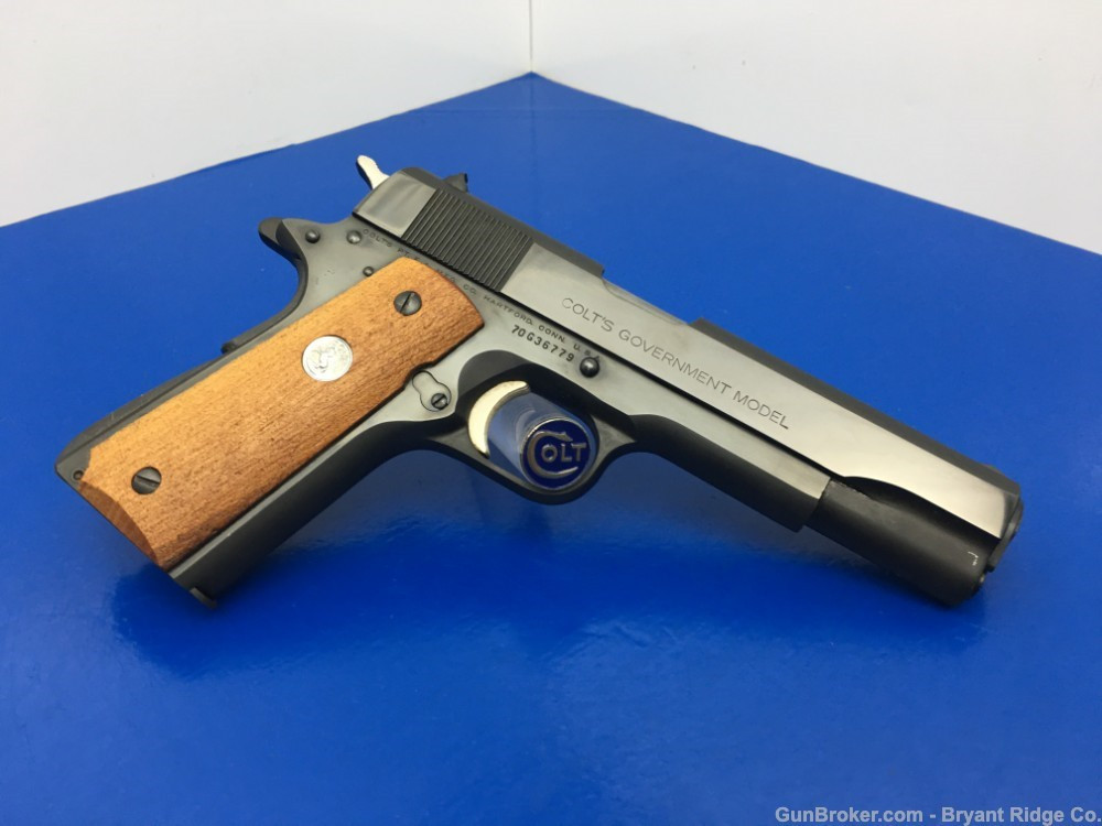 1973 Colt Government MKIV Series 70 SUPER RARE LARGE ROLL MARK