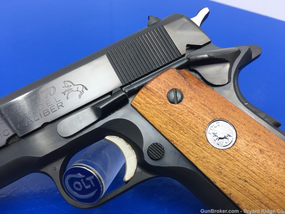 1973 Colt Government MKIV Series 70 SUPER RARE LARGE ROLL MARK