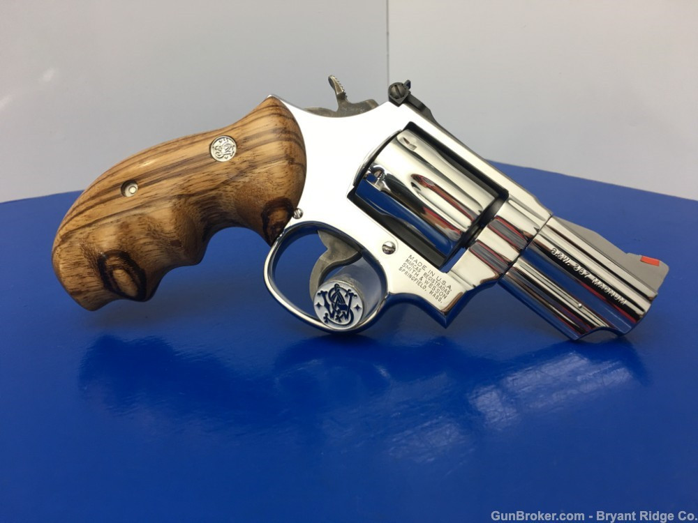 Smith Wesson 66 BRIGHT STAINLESS 2.5