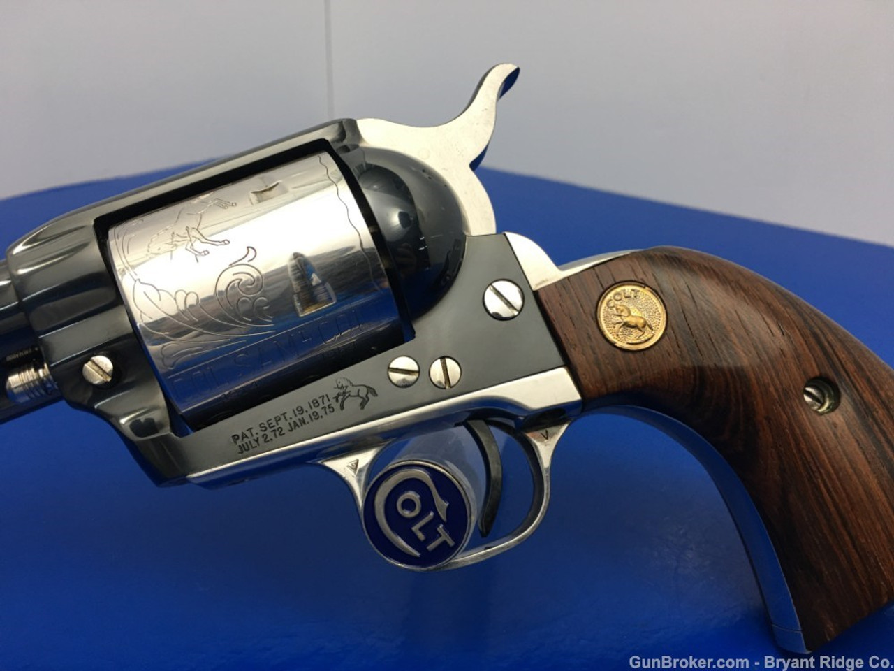 COLT single action ARMY 1:1スケールプラモデル Diecast Single Action Army Colt Revolver (Grey) Kaustic
