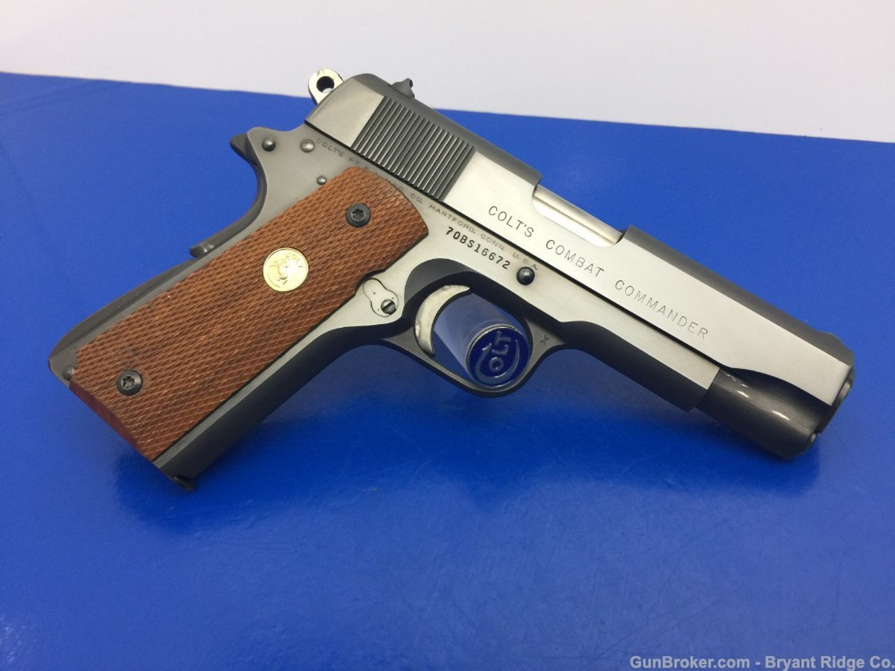 トイガン MGC COLT COMBAT COMANDER MGC Colt 1911 Commander Metal Replica Model Prop Gun RARE