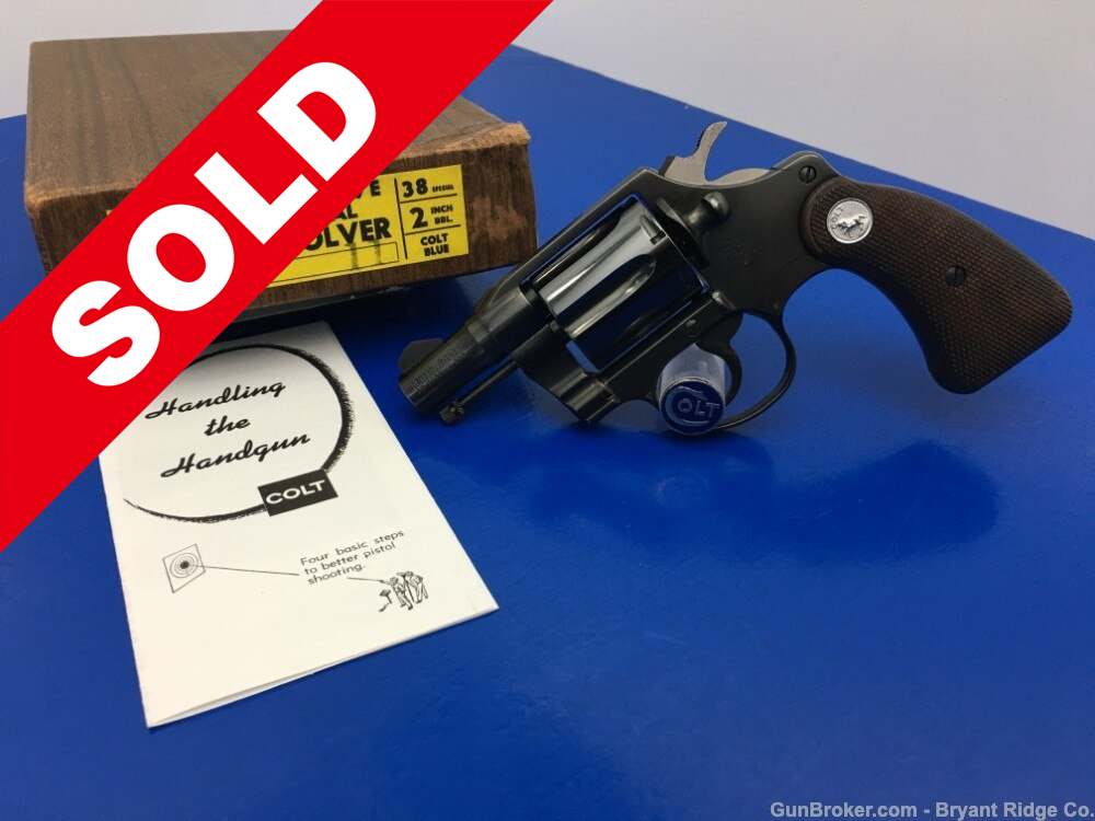 1969 Colt Detective Special .38 SPL Blue 2