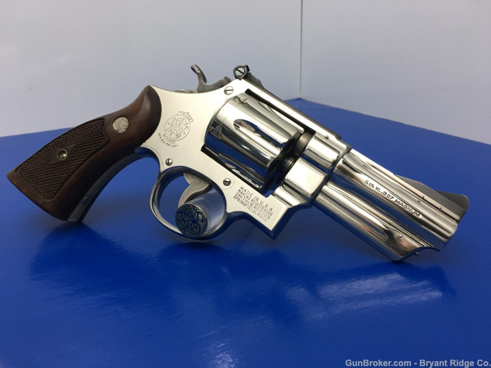 1955 Smith Wesson 357 Pre 27 Nickel 3.5