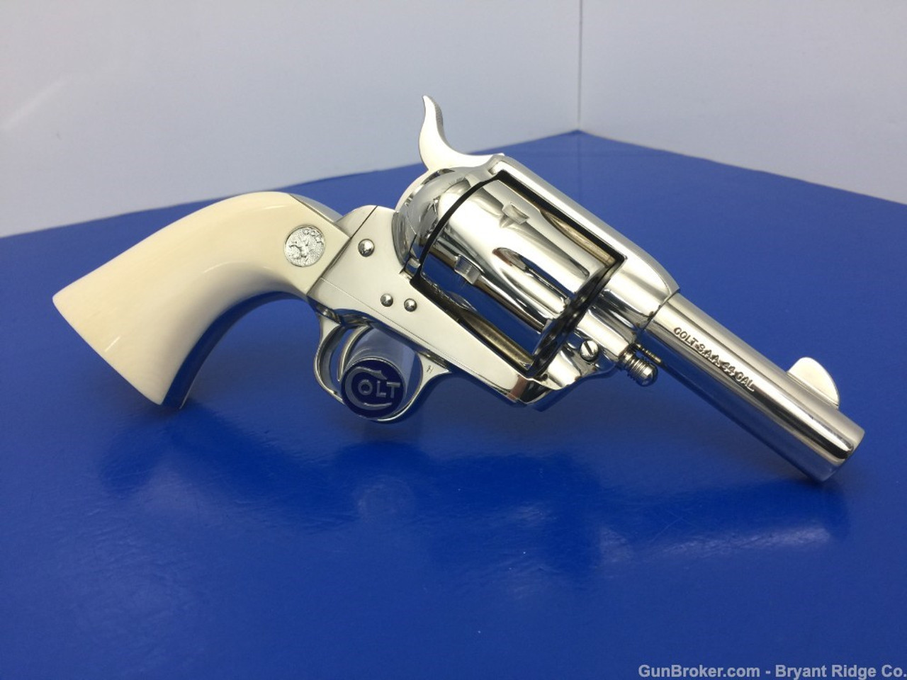 Colt SAA Sheriff's Model .44 SPL / 44-40 WCF Nickel 3