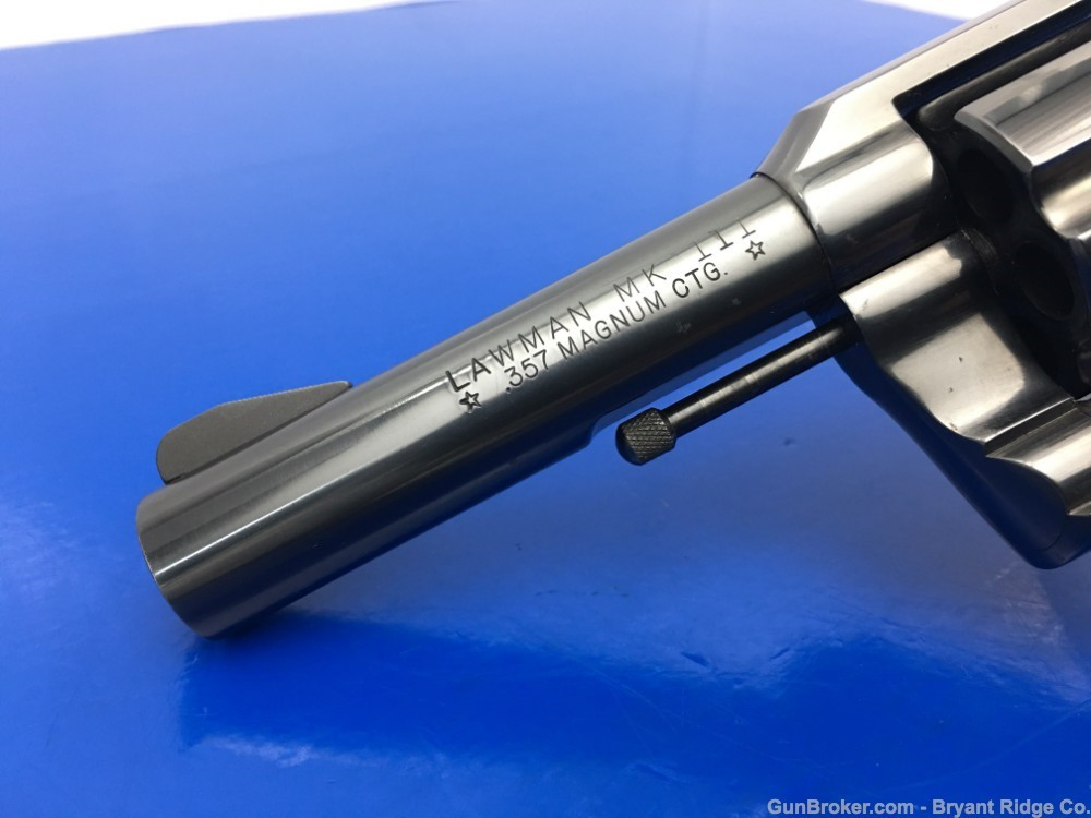 1975 Colt Lawman MK III .357 Mag Blue *INCREDIBLE 4