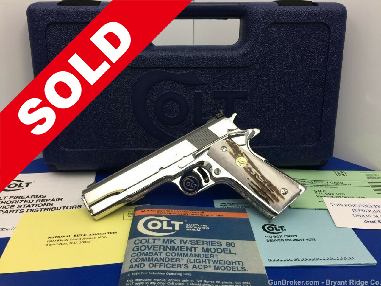 純正品保証 【GW最終セール】MGC COLT GOLD CUP HW GM5 【美品!!】 www