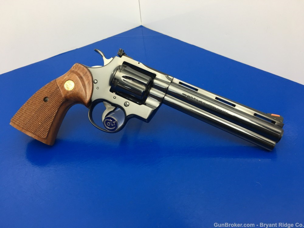 1989 Colt Python .357 Mag Blue 6