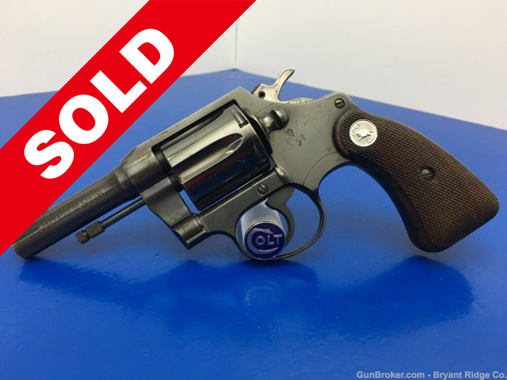 Colt Detective Special .38 Spl Blue *ULTRA RARE 3