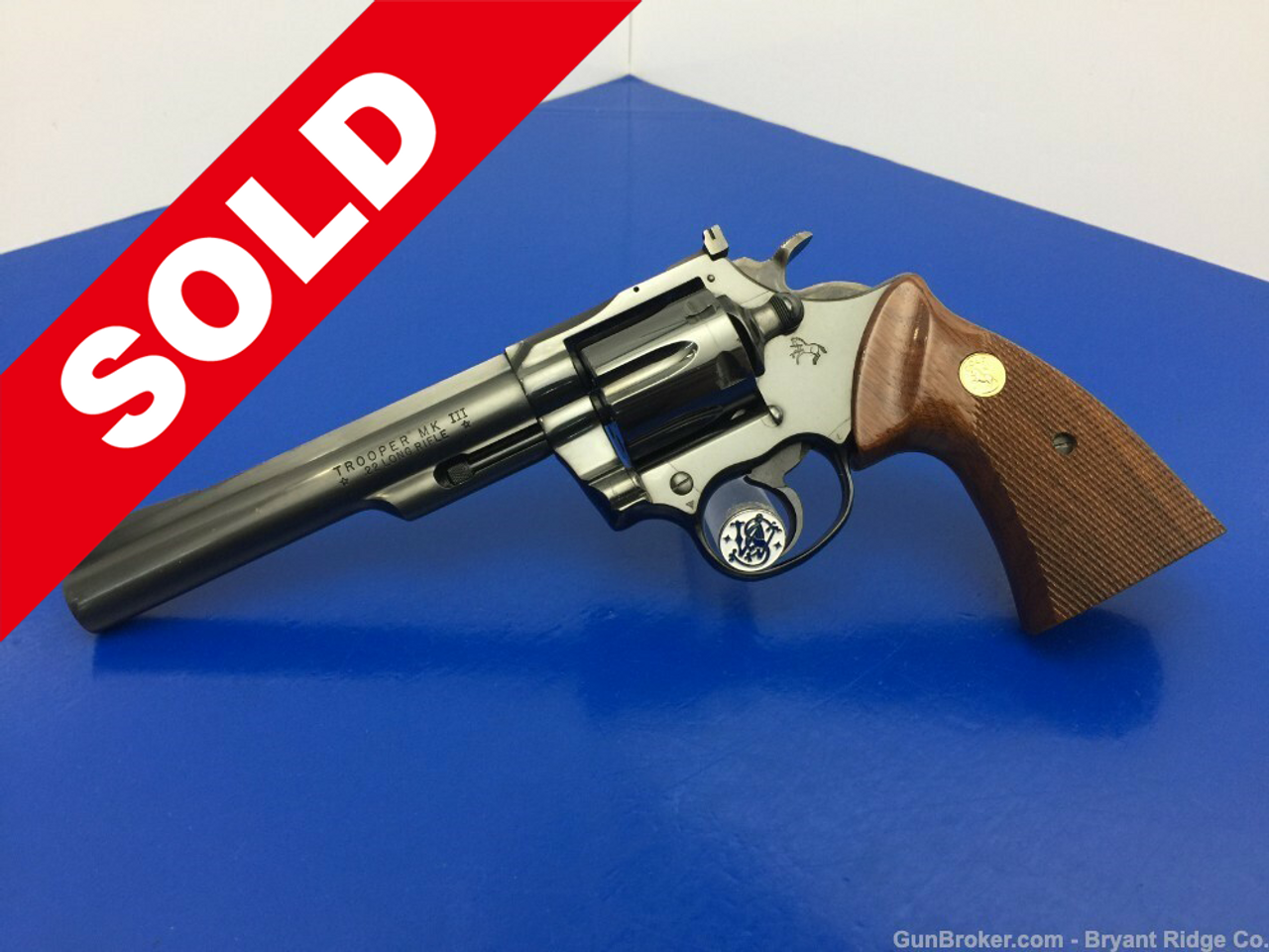 1979 Colt Trooper Mkiii 6 Royal Blue Absolutely Stunning Amazing Piece Bryant Ridge 3385