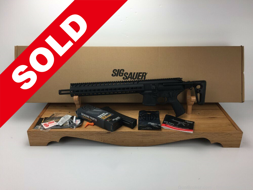 2017 Sig Sauer MPX Carbine 9mm Black 16" *FULL LENGTH KEYMOD HANDGUARD