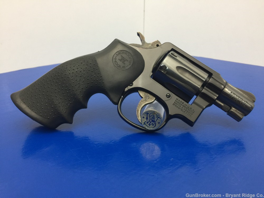 1982 Smith & Wesson 12 Airweight Model Blue 2