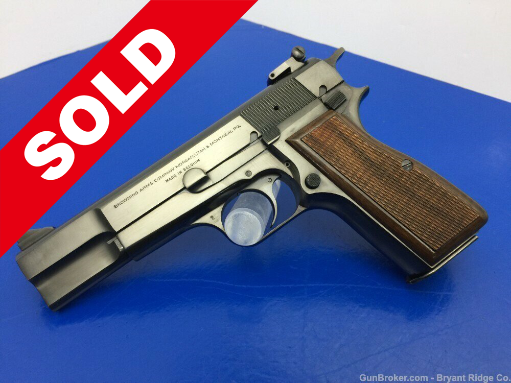1972 Browning Hi Power Standard 9mm *MADE IN BELGIUM* - Bryant Ridge