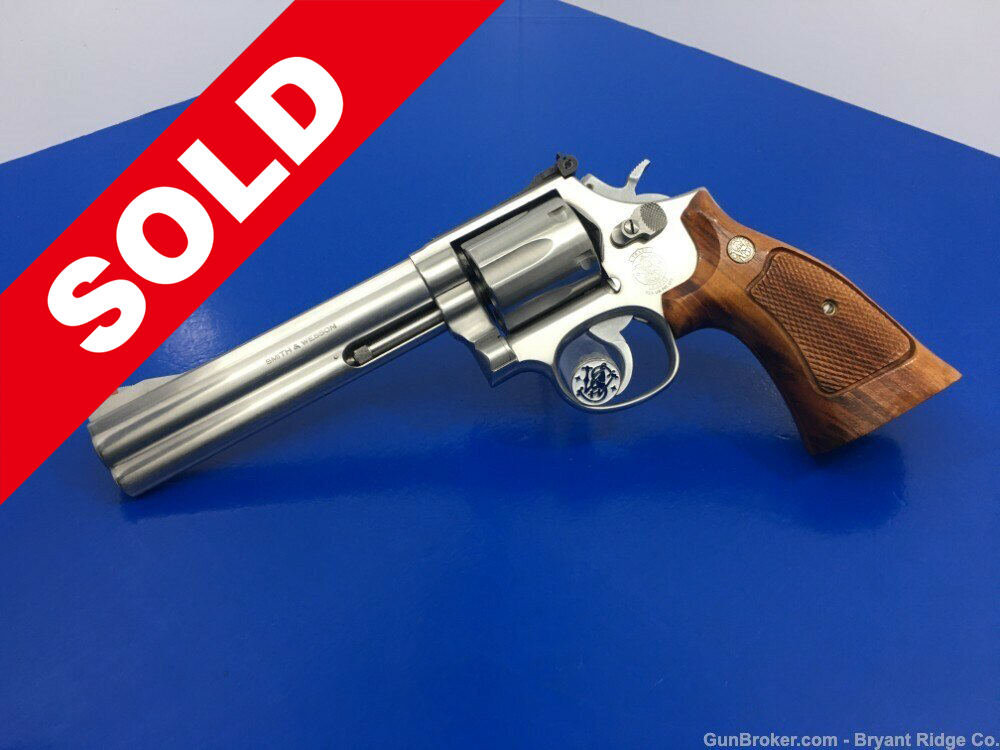 1983 Smith & Wesson 686 *NO DASH* Stainless 6