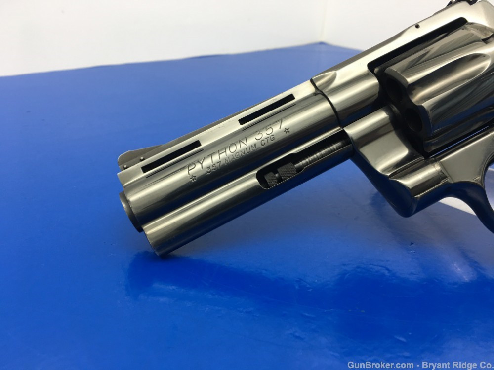 1974 Colt Python .357mag Royal Blue 4