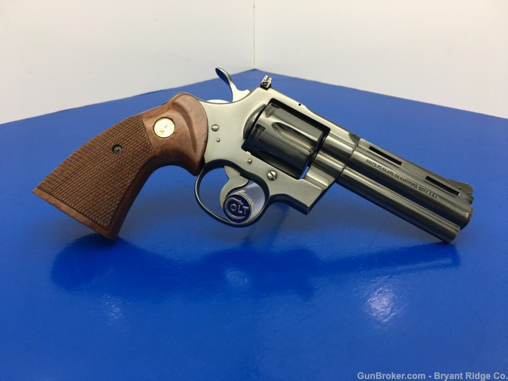 1974 Colt Python .357mag Royal Blue 4