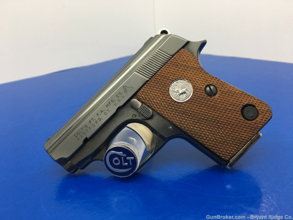 1972 Colt Junior .25 ACP Blue 2.25