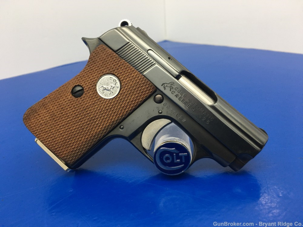 1972 Colt Junior .25 ACP Blue 2.25
