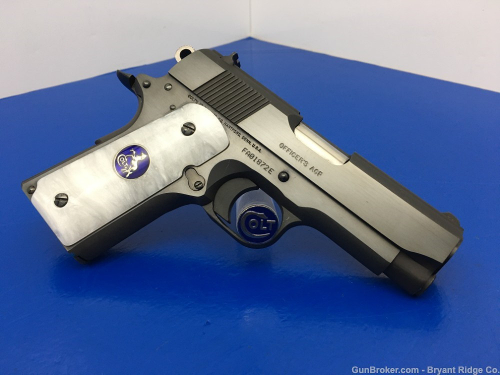 1993 Colt Officer's ACP MKIV Series 80 .45ACP *SUPER RARE ENHANCED