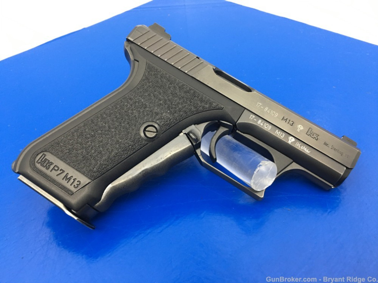 1989 Heckler and Koch HK P7 M13 9mm *STAGGERED 13 ROUND
