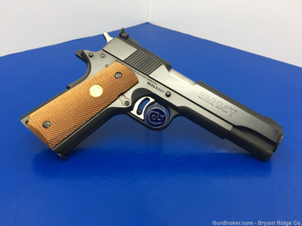 Colt Gold Cup National Match RARE Series 70 Royal Blue *ABSOLUTELY